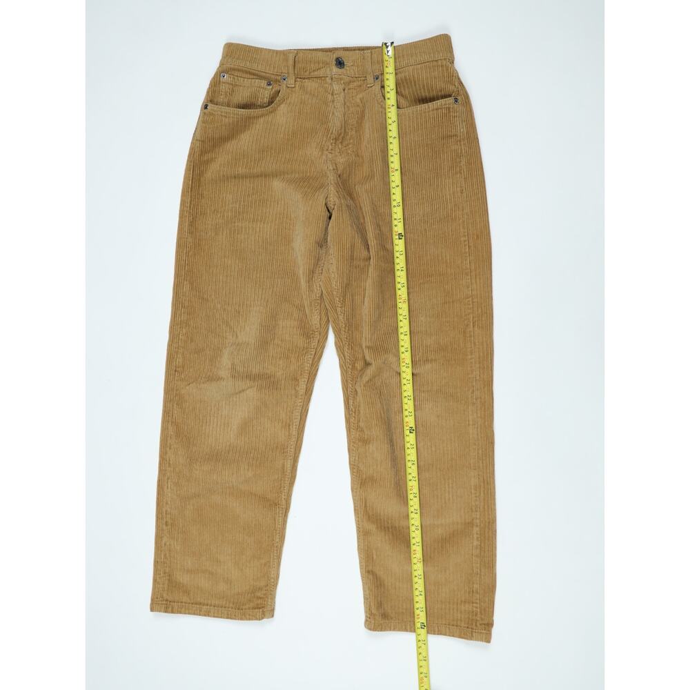 6397 Skater Jean Camel Stretch Designer Corduroy Pants Made in Italy Size 25 - Picture 11 of 16